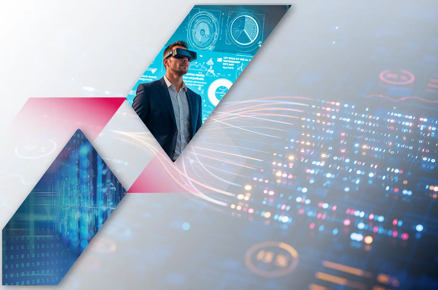 Equipo SRM trabajando con tecnología